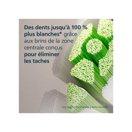 Cabezal Cepillo de Dientes Philips Sonicare HX6066/88 Optimal White Pack 6 Unidades Negro