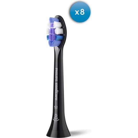 Cabezal Cepillo de Dientes Philips Sonicare HX6058/88 Pack 8 Unidades Extra Suave Encías Sensibles
