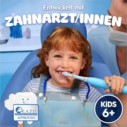 Cepillo de Dientes Oscilante Rotativo Oral-B iO Kids Stitch 3 Modos Temporizador Estuche