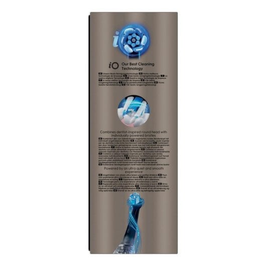 Brosse à Dents Oscillo-Rotative Oral-B iO Series 10 7 Modes 1 Embout Capteur de Pression