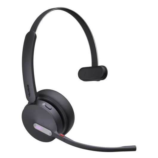 Auricolari Yealink WH64 Mono wireless Bluetooth per ufficio e Teams neri