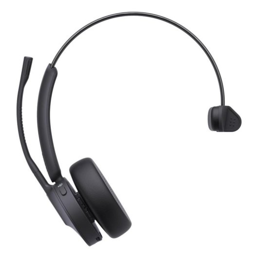 Auricolari Yealink WH64 Mono wireless Bluetooth per ufficio e Teams neri