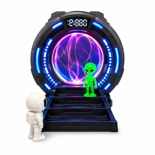 Lâmpada Projetor Galáxia Karawan Warp Gate com Controlo Remoto, Lâmpada Noturna LED RGB Espacial