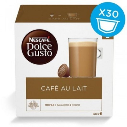 Cápsula de café Nescafé Dolce Gusto Café Au Lait 30 tazas