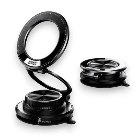 Soporte Magnético Karawan M11 Ultra Delgado con Ventosa y Brazo Ajustable para Móvil