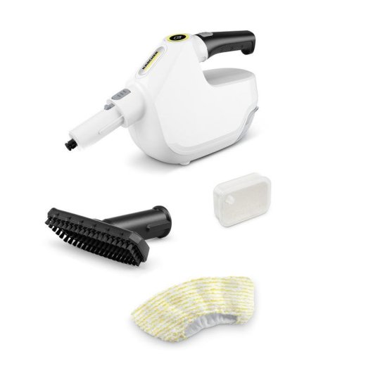 Limpiador de vapor portátil Kärcher 1.516-404.0 0,2 L 1300 W Blanco