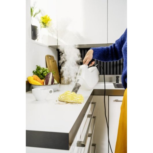 Limpiador de vapor portátil Kärcher 1.516-404.0 0,2 L 1300 W Blanco
