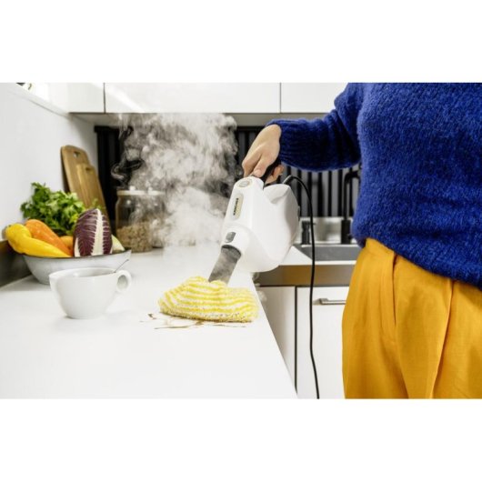 Limpiador de vapor portátil Kärcher 1.516-404.0 0,2 L 1300 W Blanco