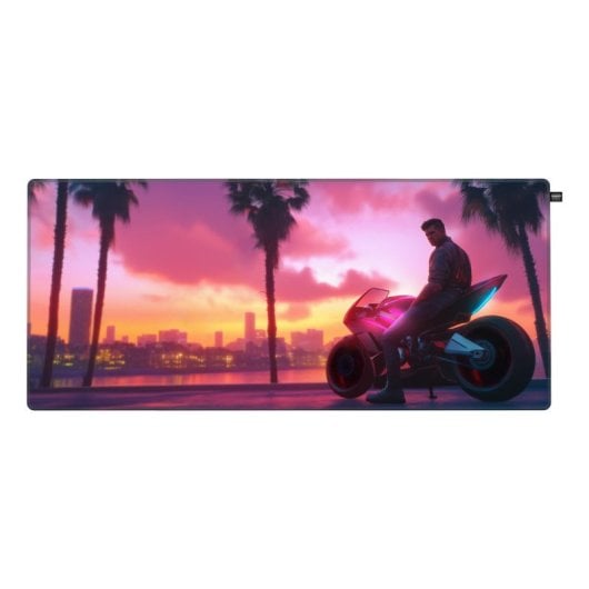 Alfombrilla para ratón CHERRY XTRFY GP5 Miami XL Multicolor Tela Caucho