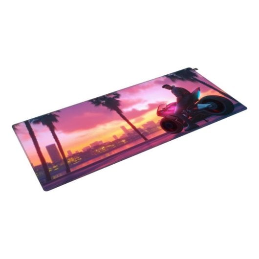 Alfombrilla para ratón CHERRY XTRFY GP5 Miami XL Multicolor Tela Caucho