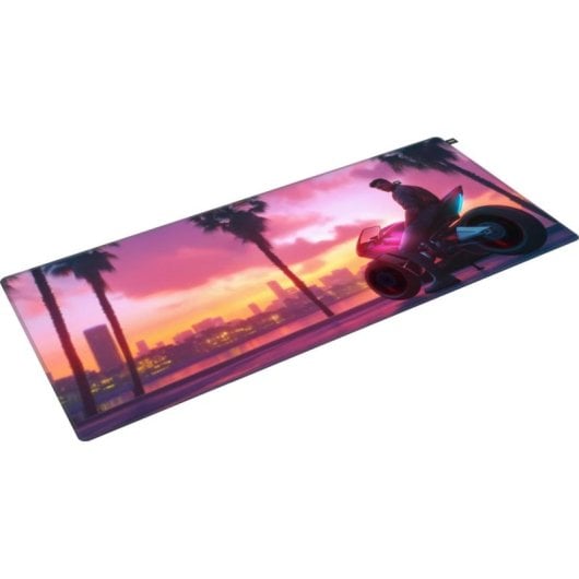 Alfombrilla para ratón CHERRY XTRFY GP5 Miami XL Multicolor Tela Caucho