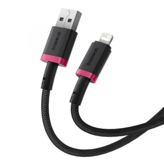 Câble Baseus Dura Lightning vers USB-C 1 m Noir