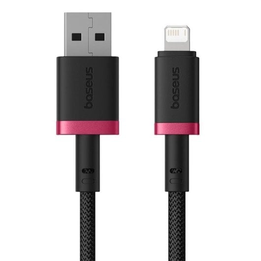 Câble Baseus Dura Lightning vers USB-C 1 m Noir