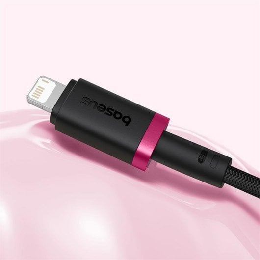 Câble Baseus Dura Lightning vers USB-C 1 m Noir