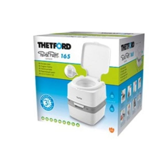 Inodoro Portatile Thetford Porta Potti 165 Duroplast 15 L 21 L