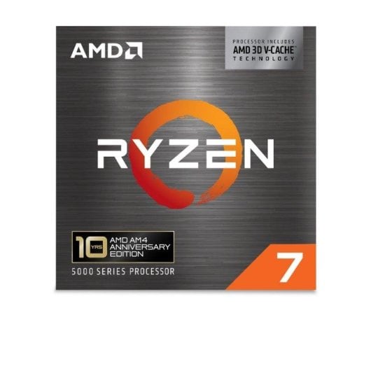 Procesador AMD Ryzen 7 5800X3D 8 Núcleos 3,4 GHz Base 4,5 GHz Turbo 96 MB Caché L3