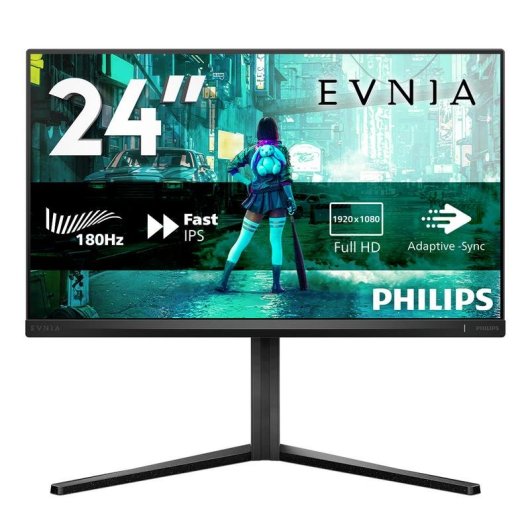 Écran PC Philips Evnia 3000 24M2N3200AM/01 23,8" Full HD 180Hz Fast IPS HDR10 Hauteur Réglable