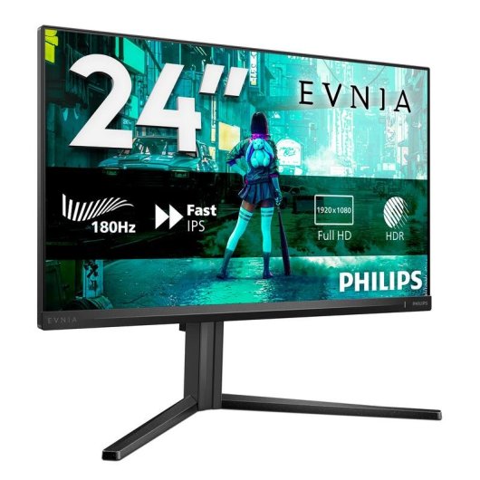 Écran PC Philips Evnia 3000 24M2N3200AM/01 23,8" Full HD 180Hz Fast IPS HDR10 Hauteur Réglable