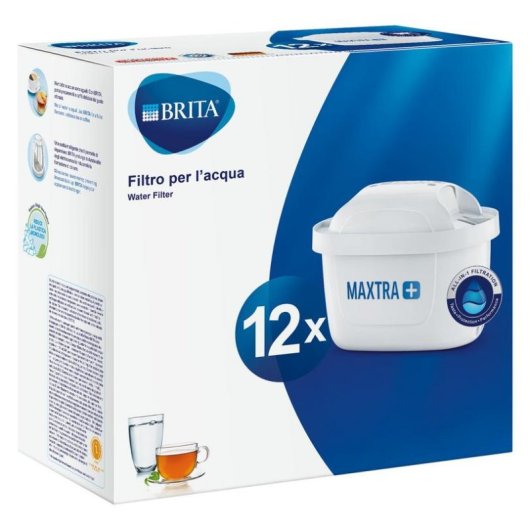 Filtro para sistema de filtración de agua Brita Maxtra+, 12 piezas