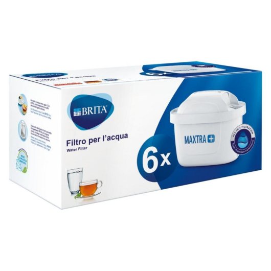 Wasserfilter für Brita MAXTRA+ Filtersystem 6 Stück