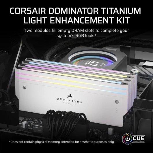 Kit de accesorios Corsair CMPLEKIT2W Universal Blanco Multicolor 2 piezas