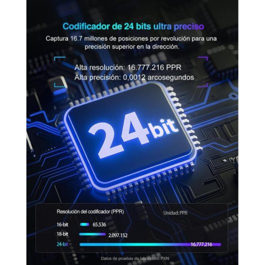 Base de Volante PXN VD6 Direct Drive 6 Nm PC Windows