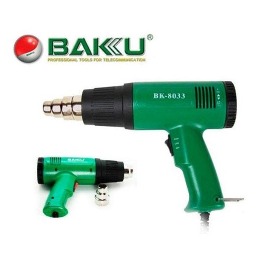 Pistola de Aire Caliente Baku BK-8033 Decapador