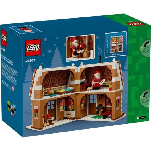 LEGO Festive Gingerbread House 40809 498 pezzi