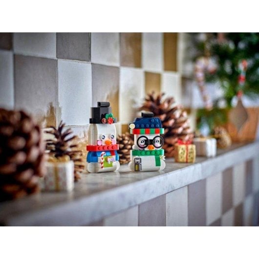 LEGO Adornos de Muñecos de Nieve 40812 168 pezzi