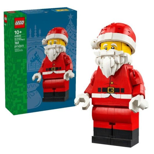 LEGO Minifigure Gigante Babbo Natale 40820 761 pezzi