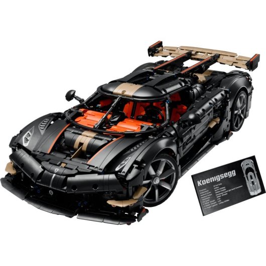 LEGO Technic Megacar Koenigsegg Sadair's Spear 42232 4104 pezzi