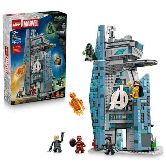 LEGO Marvel Nueva Torre Vengadores Doomsday 76352 954 piezas