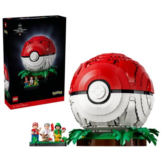 LEGO Pokémon Poké Ball Grandes Moments du Dresseur 72154 2386 pièces