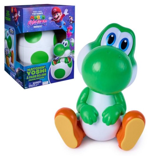 Robô de Entretenimento Yoshi Interativo com Luzes e Sons Super Mario Galaxy