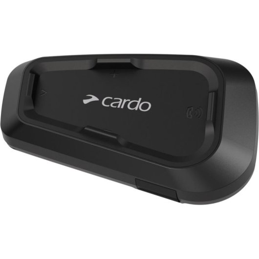 Intercomunicateur pour motos Cardo Spirit Duo 2 canaux 400 m USB-C Noir