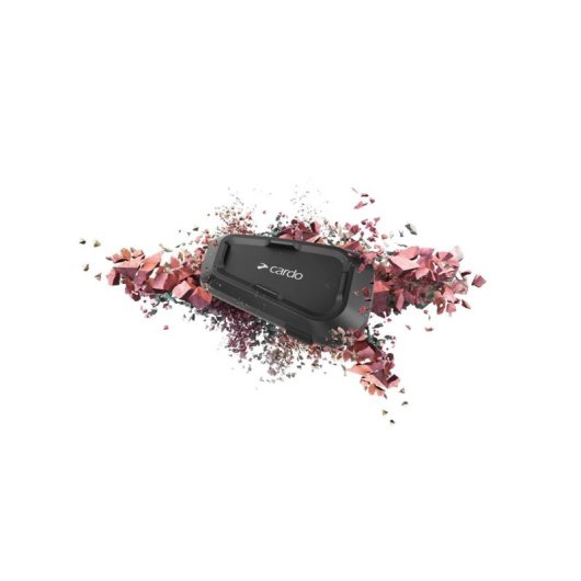 Intercomunicateur pour motos Cardo Spirit Duo 2 canaux 400 m USB-C Noir