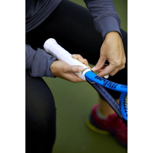 Overgrip Perforé Wilson Pro Overgrip Perforated Tennis Blanc 12 pièces