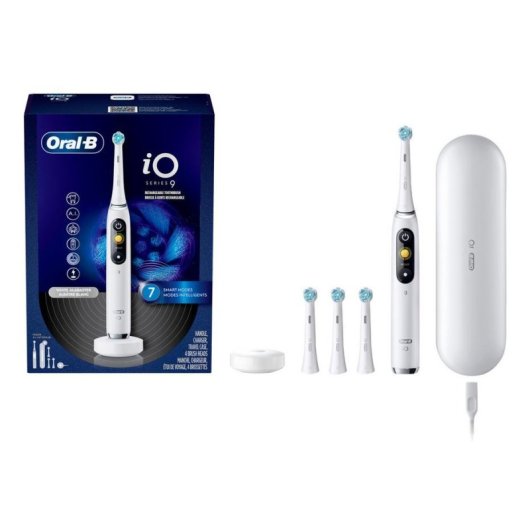 Cepillo de Dientes Oscilante Rotativo Oral-B iO Series9 7 Modos 1 Cabezal Sensor Presión