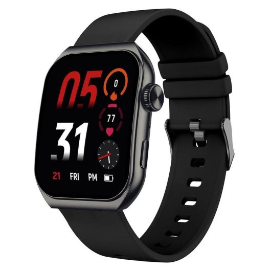 Akashi ALTSWATAMLD Bluetooth AMOLED 1,96" Preto Bracelete Única 5 Dias Autonomia