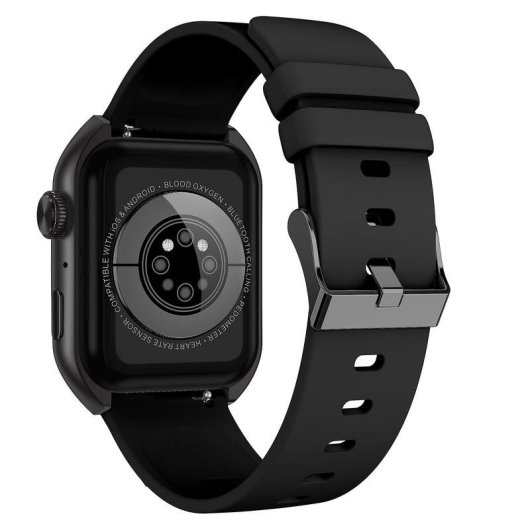 Akashi ALTSWATAMLD Bluetooth AMOLED 1,96" Preto Bracelete Única 5 Dias Autonomia