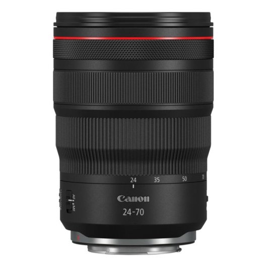 Obiettivo Canon RF 24-70 mm f/2.8 Zoom Teleobiettivo Montatura RF Nero