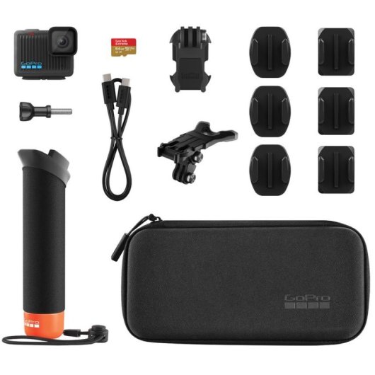 Caméra Sportive GoPro HERO13 Black 5.3K UltraHD GPS WiFi BT Stabilisation Avancée UltraGrandAngle Étanche