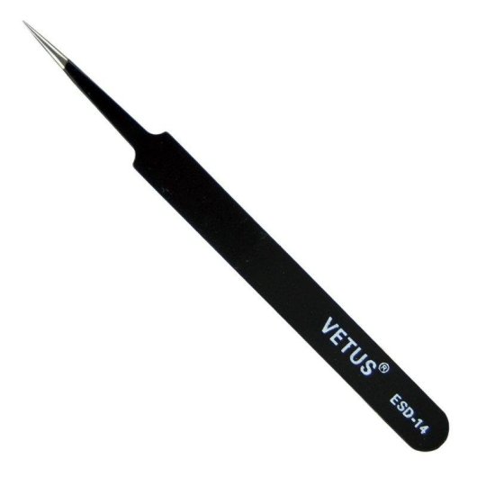 Pinzas de Precisión Antiestáticas Vetus ESD-11 Pack 10 Unidades