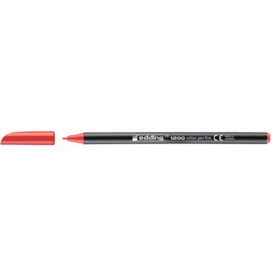 Edding 1200 Fino Stift Rot 1 mm