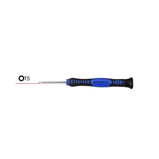 Set mit 4 Torx-Schraubendrehern T5 und T6, 14 cm für Apple und Elektronik