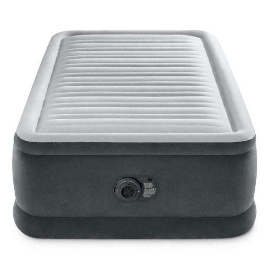 Matelas Individuel Intex DuraBeam Comfort-Plush Elevated avec Pompe à Air Intégrée