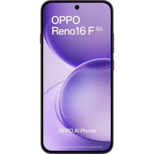 OPPO Reno16 F 5G 8GB 256GB 6.57" Schwarz Lila