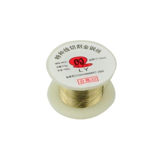 Pack 10 Rollos Hilo de Oro Molibdeno 0.04mm y 0.10mm Separación Pantallas