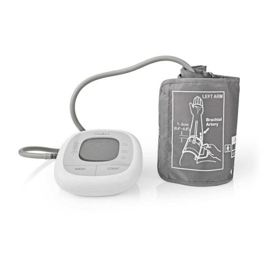 Tensiómetro Nedis HCBL400WT Automático para Brazo Blanco