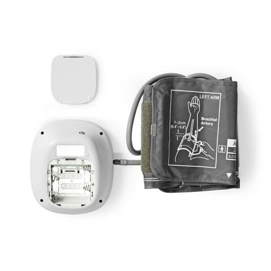 Tensiómetro Nedis HCBL400WT Automático para Brazo Blanco
